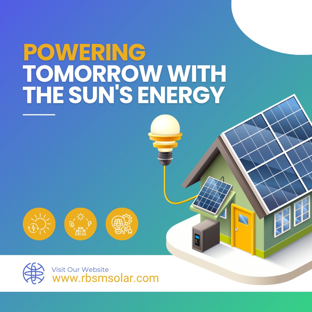 The future of energy lies in the power of the sun.